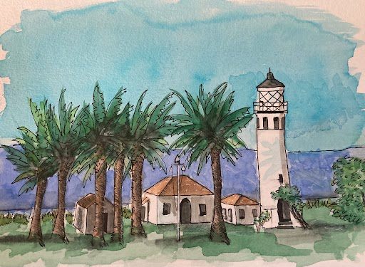 "Point Vicente Lighthouse," Rancho Palos Verdes, CA.