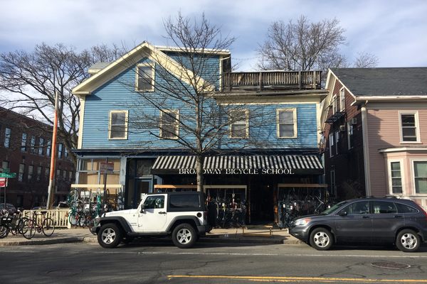 Broadway Bicycle School, founded in 1972, is one of the few countercultural spaces in Devin’s book that are still around today.